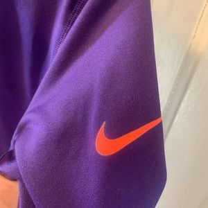 3/4 zip long sleeve Nike pro pullover